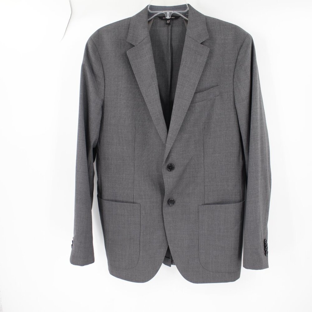 Banana Republic Sport Coat Mens 40R Slim Fit Smart Weight Performance Wool Blend